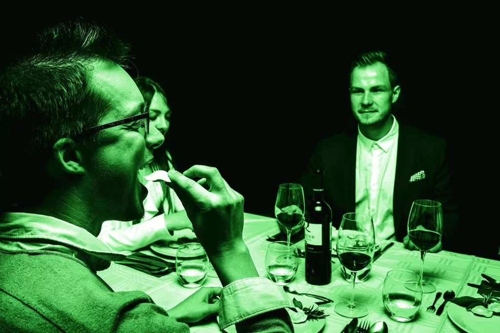 Blind Dinner Ljubljana, Slowenien