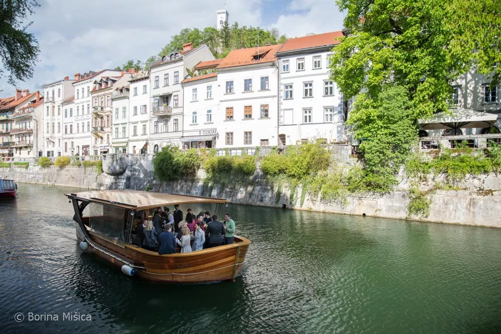 Boat tour ljubljana