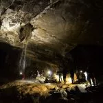 Höhle Kajakfahren Junggesellenabschied Slowenien
