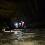 Höhle krizna jama slowenische Junggesellenwoche