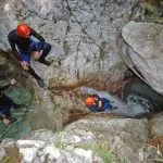 Hen canyoning