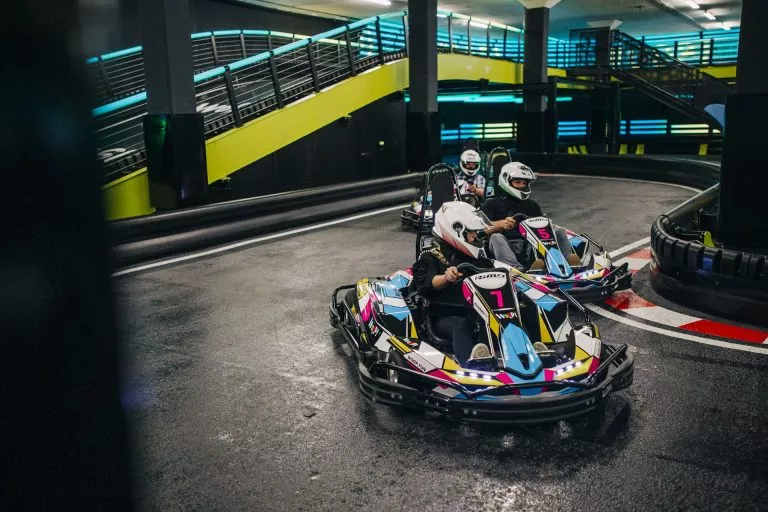 Kart al coperto a Lubiana