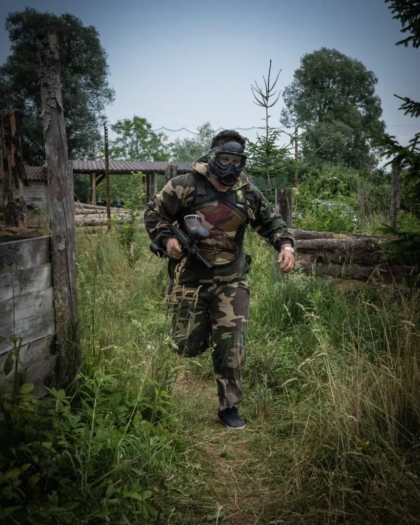 Ljubljana jelenski paintball na prostem