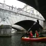 Ljubljanica river kayak