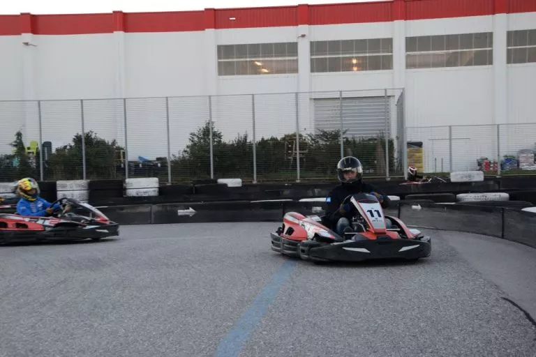 Karting all'aperto Lubiana addio al celibato