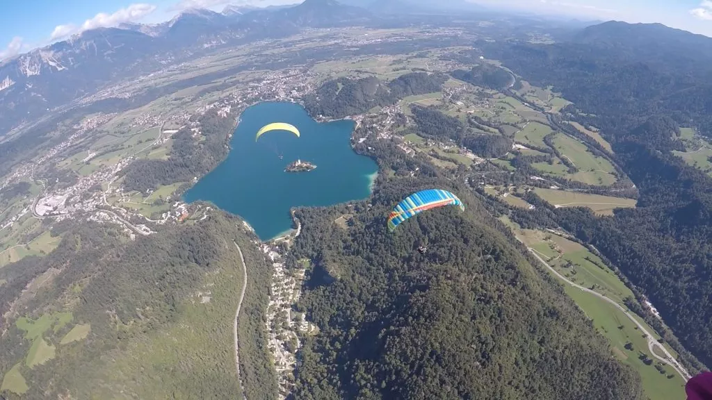 Gleitschirmfliegen