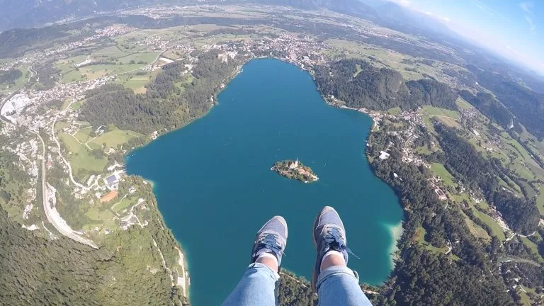 Il parapendio è stato dissanguato
